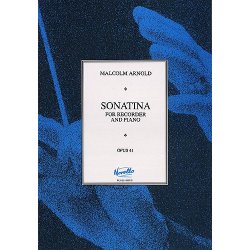 Malcolm Arnold: Sonatina For Recorder And Piano Op.41