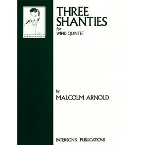 Malcolm Arnold: Three Shanties Op.4 Wind Quintet (Parts)