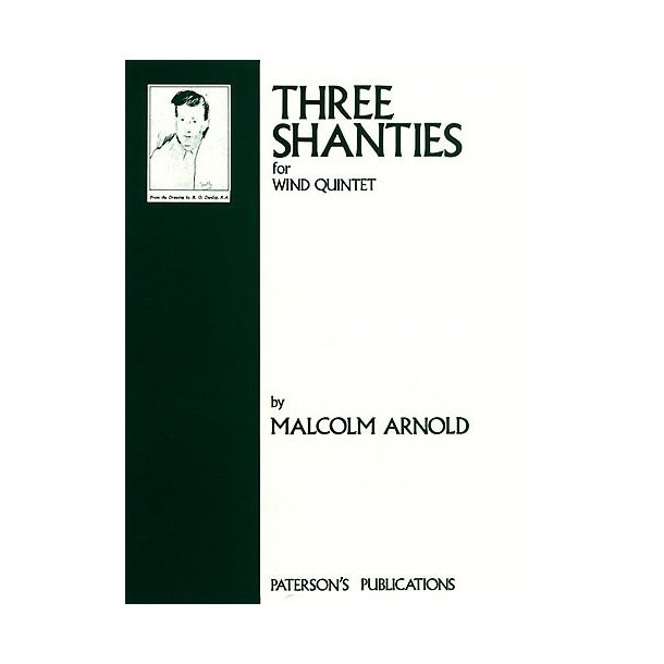 Malcolm Arnold: Three Shanties Op.4 Wind Quintet (Parts)