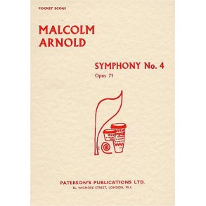 Malcolm Arnold: Symphony No.4 Op.71 (Study Score)