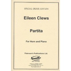 Eileen Clews: Partita For Horn and Piano