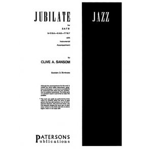 Clive Sansom: Jubilate Jazz