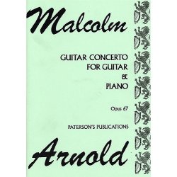 Malcolm Arnold: Concerto For Guitar And Chamber Orchestra Op.67 (Guitar/Piano)