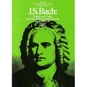 J.S Bach: Prelude and Fugue: Well Tempered Clavier Book 2, No.12 (No.80)