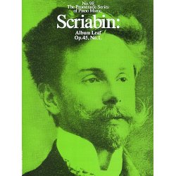 Scriabin: Album Leaf Op.45, No.1 (No.98)