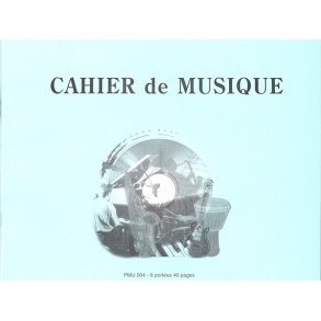 Cahier De Musique 6 Portes (16x24)