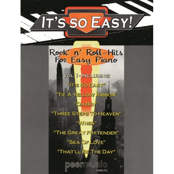 IT'S SO EASY! VOL.1 ROCK'N'ROLL-HITS EASY PIANO SONGBOOK