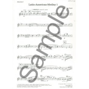 LATIN-AMERICAN-MEDLEY AKK 1 UND 2 PART