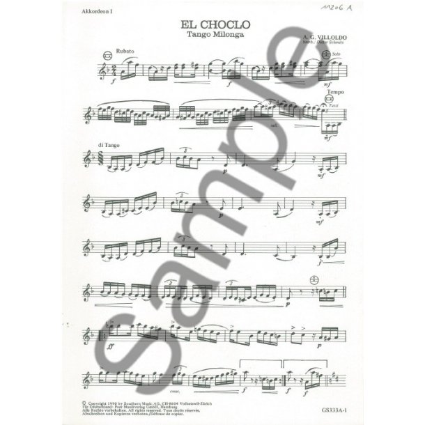 VILLOLDO A.G. EL CHOCLO AKK 1 PART