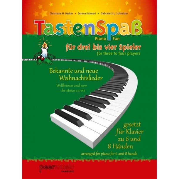 TASTENSPASS FUER 3-4 SPIELER BEKANNTE & NEUE WEIHNACHTSLIEDER BK