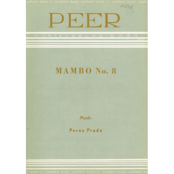 PRADO PEREZ MAMBO NR.8 PIANO