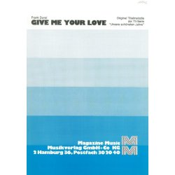 DUVAL FRANK GIVE ME YOUR LOVE PV