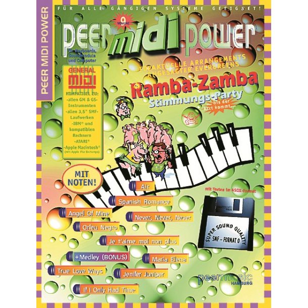 PEER MIDI POWER VOL 9 RAMBA ZAMBA PV BK/MIDI DISC