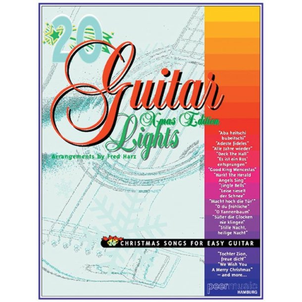 HARZ FRED 20 GUITAR LIGHTS XMAS EDITION GTR