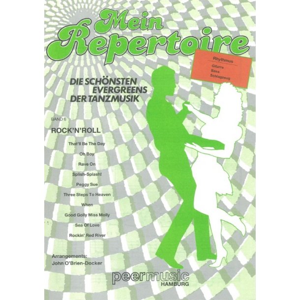 MEIN REPERTOIRE BAND 6 ROCK'N'ROLL GIT BASS DR
