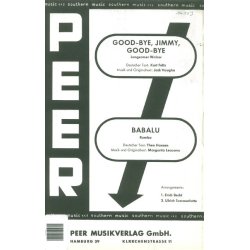 GOOD BYE JIMMY BABALU BK PF COND/PTS