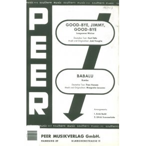 GOOD BYE JIMMY BABALU BK PF COND/PTS