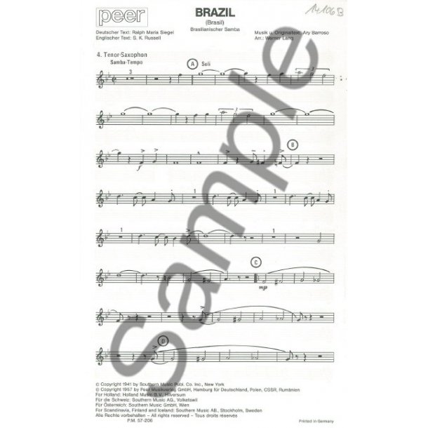 BRAZIL GRANADA PTS XL SET
