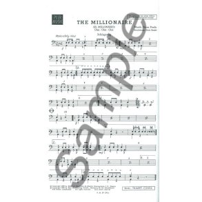 MILLIONAIRE TRUMPET CONGA BK PF COND/PTS XL SET