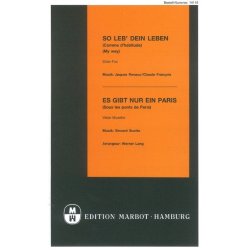 MY WAY ES GIBT NUR EIN PARIS BK BND PF COND/PTS