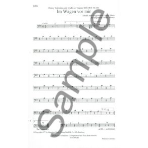 WAGEN VOR MIR WIR ZIEH'N HEUT BK BND PTS XL SET