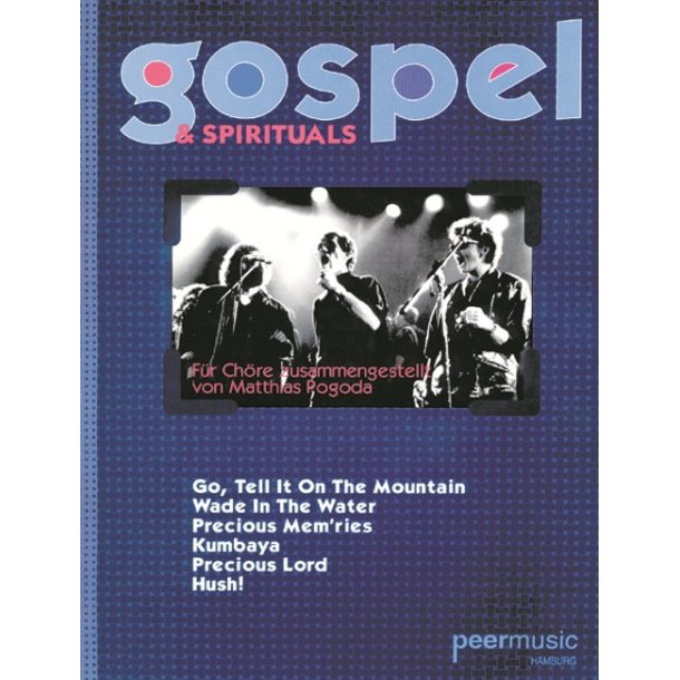 CHOR WORKSHOP GOSPELS & SPIRITUALS VOL 1 PF SCORE SATB PF BASS DRUMS