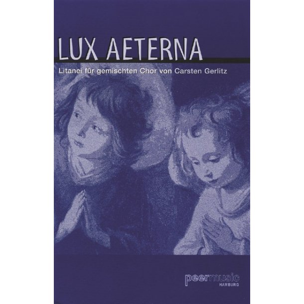 GERLITZ CARSTEN LUX AETERNA SATB BK LATIN