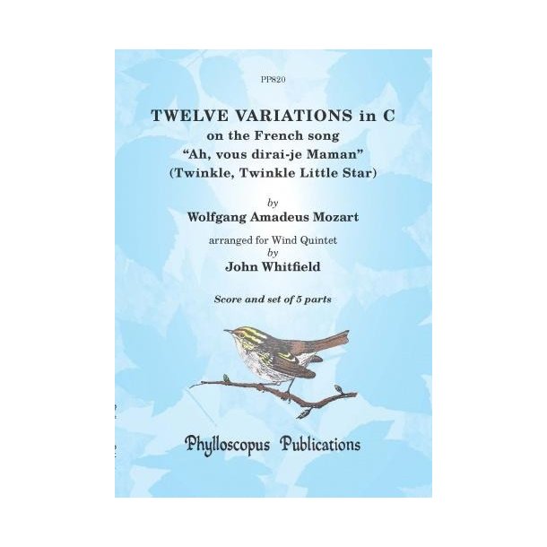 Wolfgang Amadeus Mozart: Ah, Vous Dirai-Je Maman - Wind Quintet (Arr. John Whitfield)