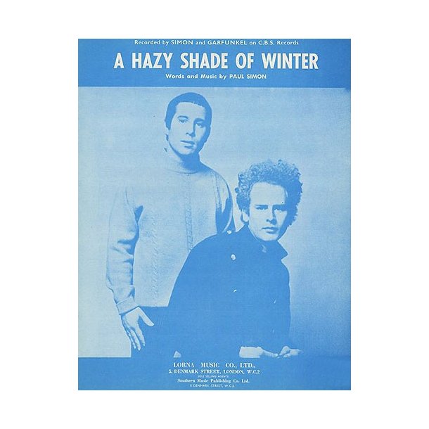 Simon & Garfunkel: A Hazy Shade Of Winter (PVG)