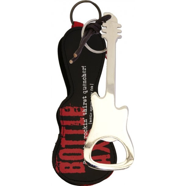 Bottle Axe: Bottle Opener/Key Fob (Silver)