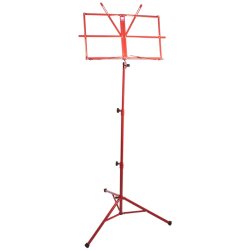 Pure Tone: Music Stand with Case (Red)