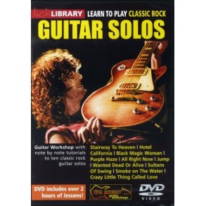 Lick Library: Learn To Play Classic Rock Guitar Solos