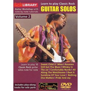 Lick Library: Learn To Play Classic Rock Guitar Solos Volume 2