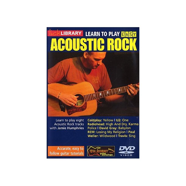 Lick Library: Learn To Play Easy Acoustic Rock