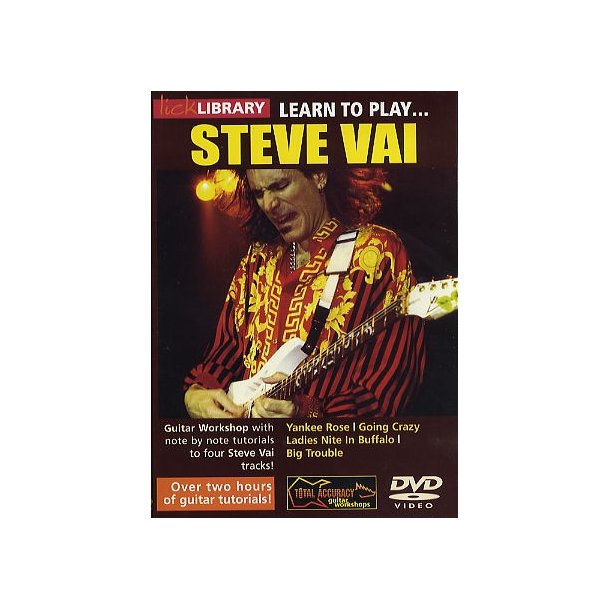 Lick Library: Learn To Play Steve Vai