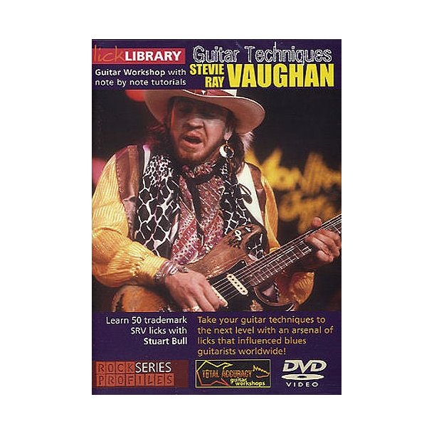 Lick Library: Stevie Ray Vaughan Guitar Techniques