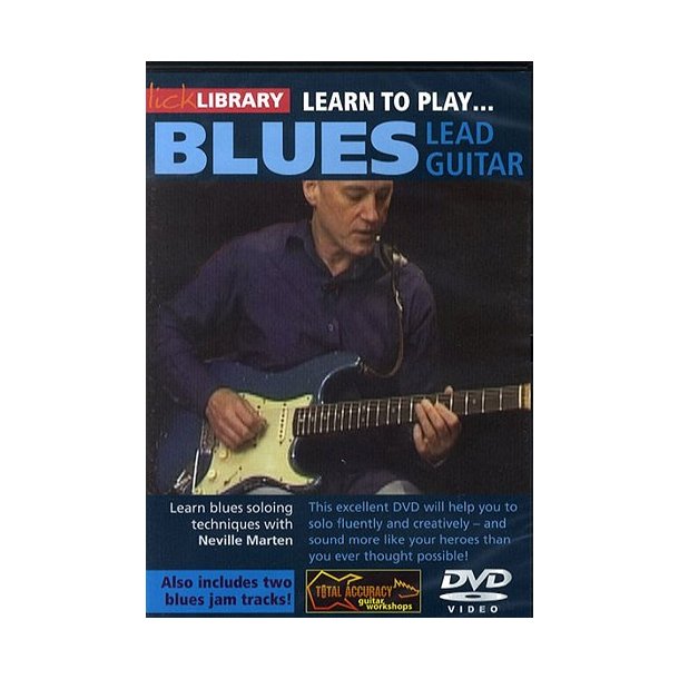 Lick Library: Learn To Play Blues Lead Guitar