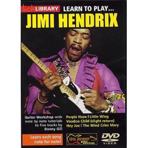 Lick Library: Learn To Play Jimi Hendrix
