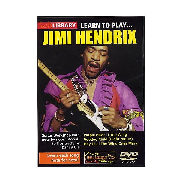 Lick Library: Learn To Play Jimi Hendrix