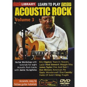Lick Library: Learn To Play Easy Acoustic Rock Volume 3