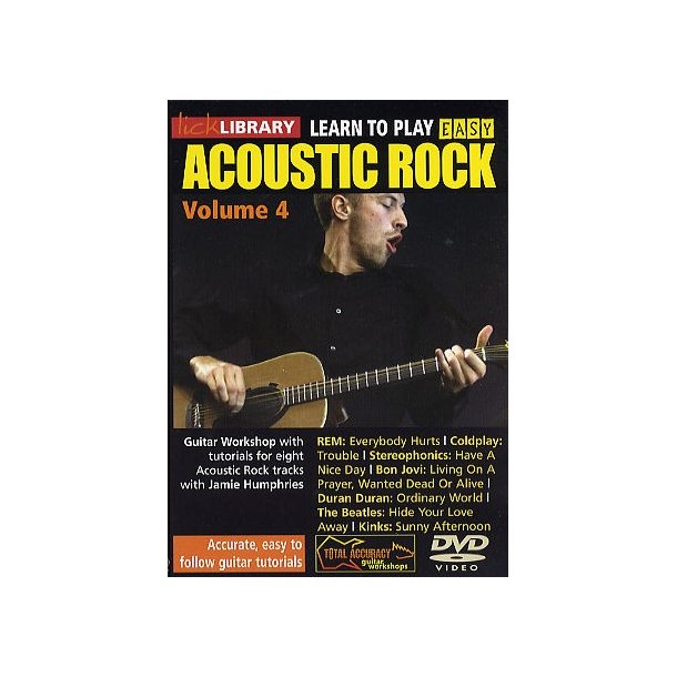Lick Library: Learn To Play Acoustic Rock Volume 4