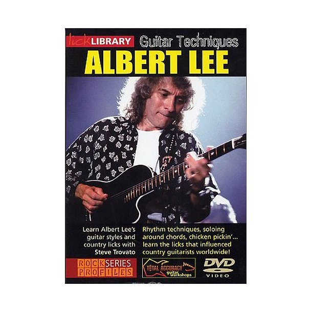 Lick Library: Albert Lee Guitar Techniques