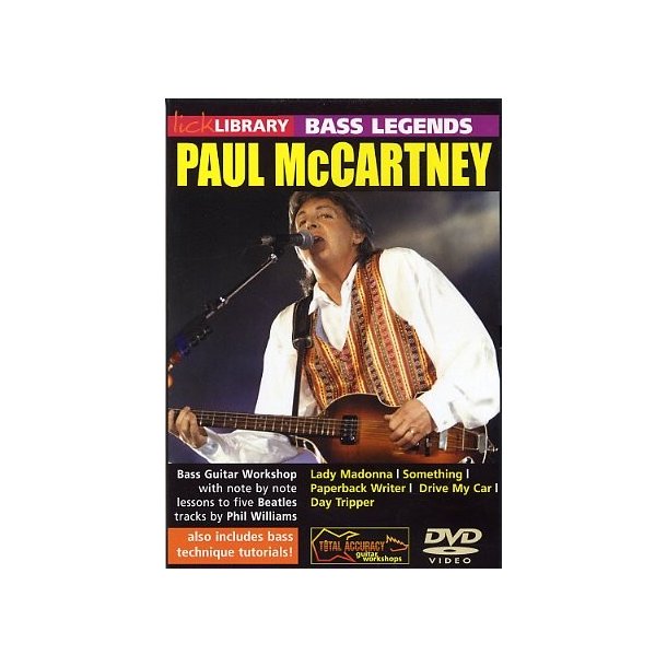 Lick Library: Bass Legends - Paul McCartney
