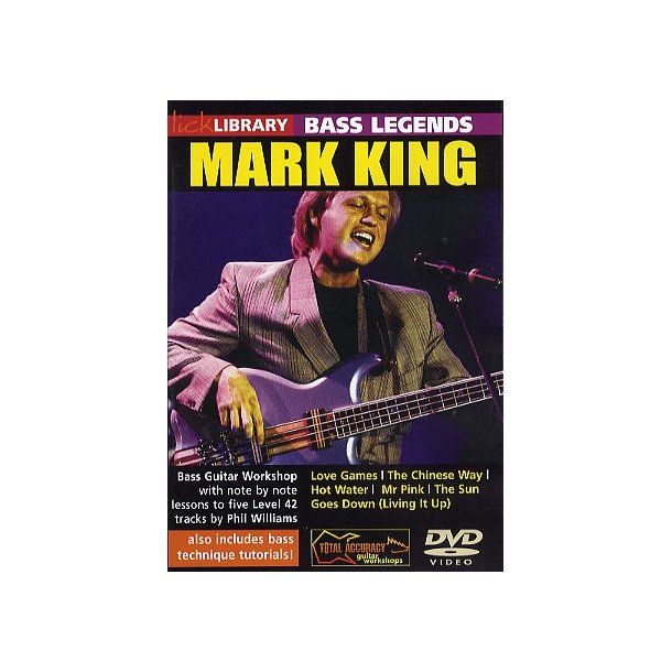 Lick Library: Bass Legends - Mark King