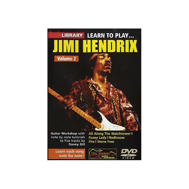 Lick Library: Learn To Play Jimi Hendrix Volume 2
