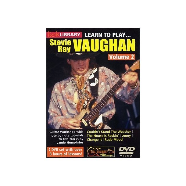 Lick Library: Learn To Play Stevie Ray Vaughan Volume 2
