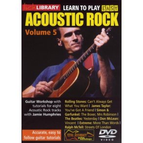 Lick Library: Learn To Play Easy Acoustic Rock - Volume 5