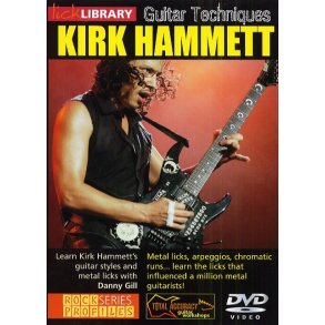 Lick Library: Kirk Hammett Guitar Techniques