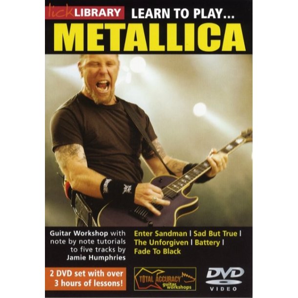 Lick Library: Learn To Play Metallica