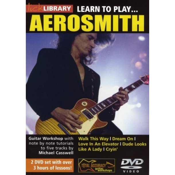 Lick Library: Learn To Play Aerosmith